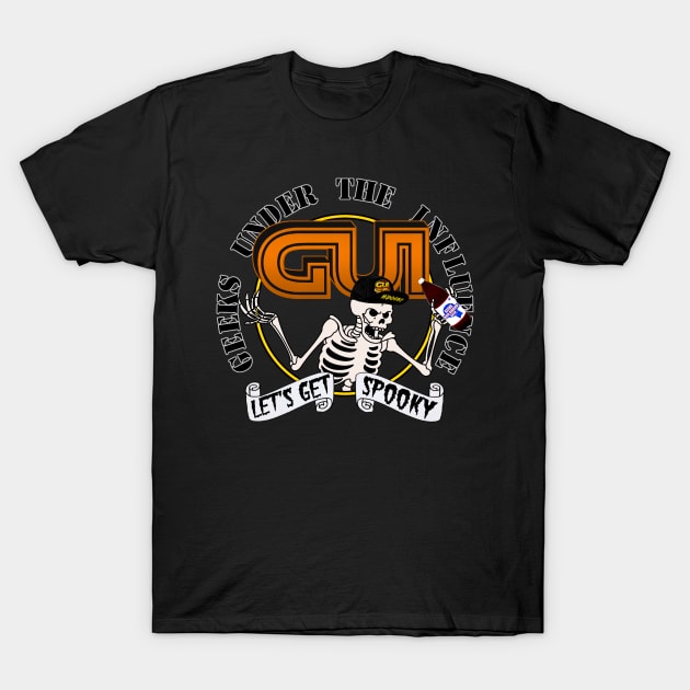 Let's Get Spooky! T-Shirt by Geeks Under the Influence 